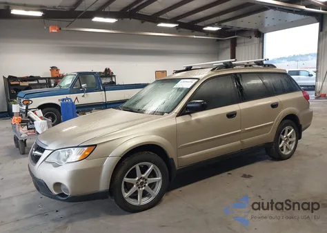 2009 Subaru Outback 2.5I z USA, uszkodzony, nr VIN 4S4BP61C897348189
